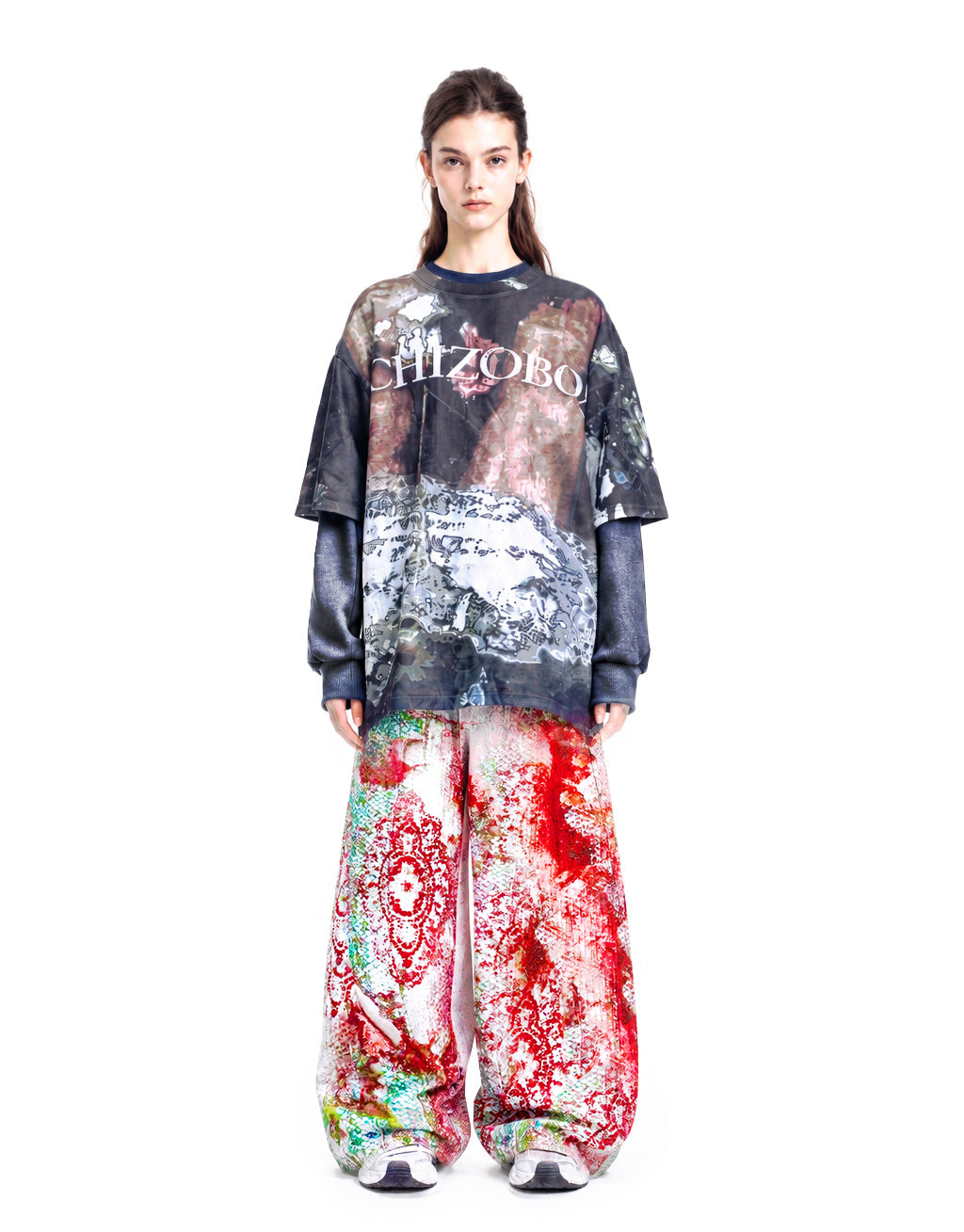 Pigmented Pictorial Cotton Jersey