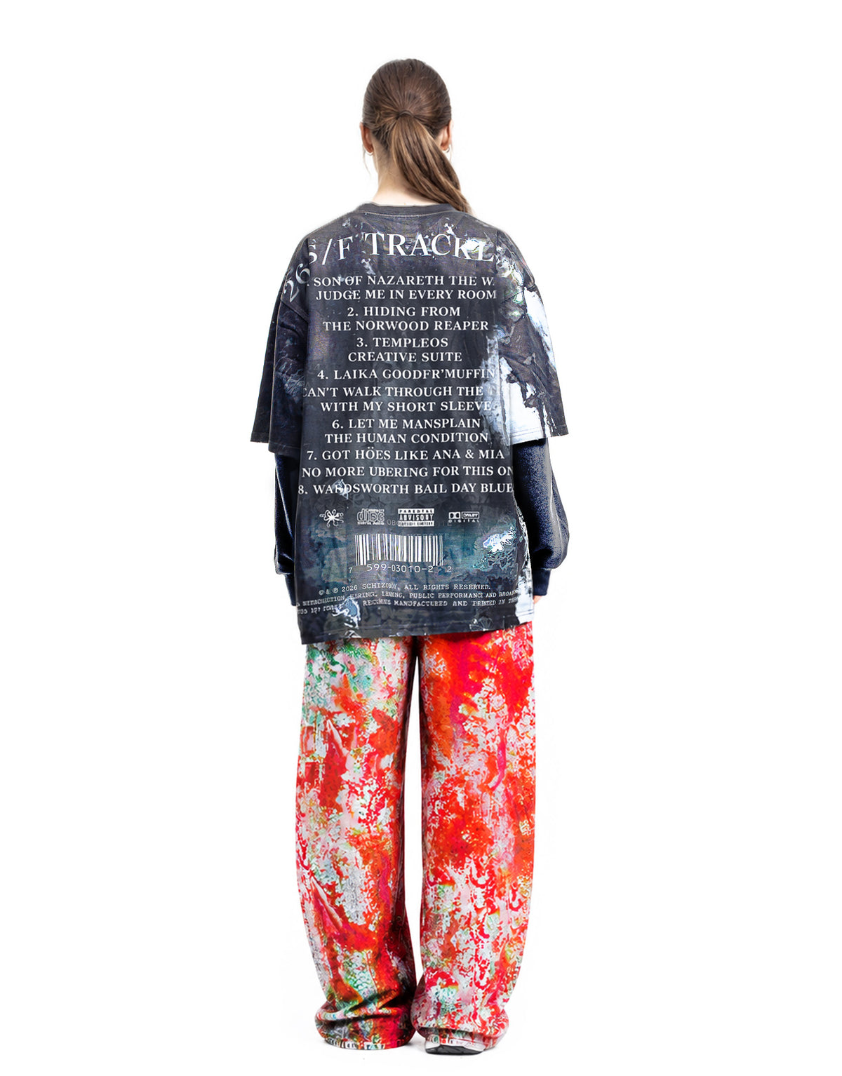 Pigmented Pictorial Cotton Jersey