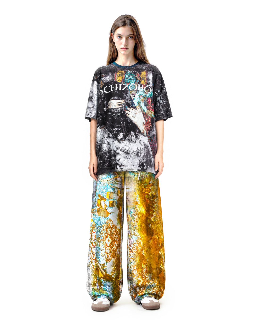 Pigmented Pictorial Cotton Jersey